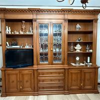 Libreria in legno massello