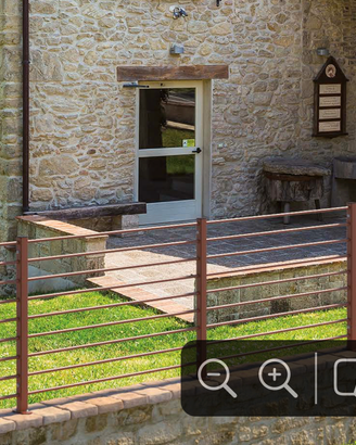 Recinzione Simply orizzontale in ferro