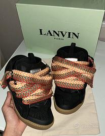 Lanvin Curb Sneaker Black / Multi - Box e Dustbag