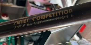 X 2 canne da pesca con mulinello