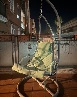 Poltrona dondolo da esterno