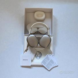 airpods max cuffie wireless bianco crema