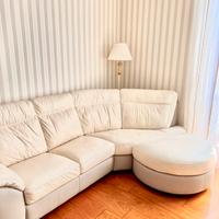 Divano letto 3 posti - vera pelle