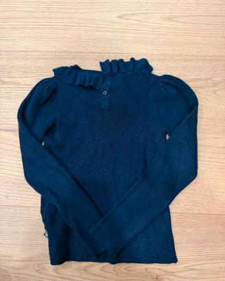 Maglioncino Lemon Beret blu navy tg 116 6 anni