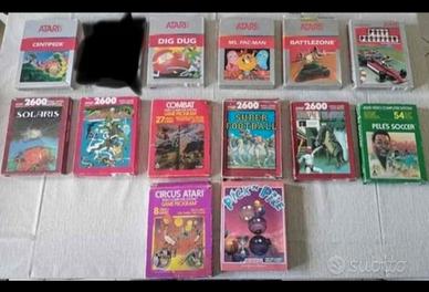 13 BOX Giochi Atari 2600 e 2600+