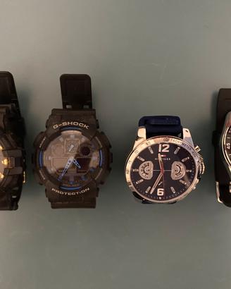 Set 4 orologi PREZZO TRATTABILE