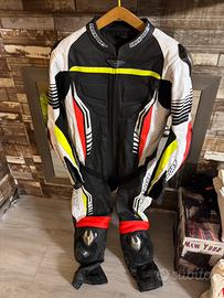 Tuta Prexport moto in Pelle Traspirante