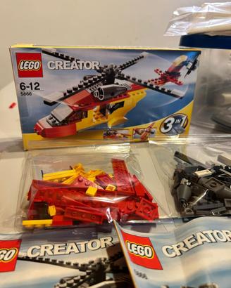 Set lego 5866 elicottero da soccorso creator