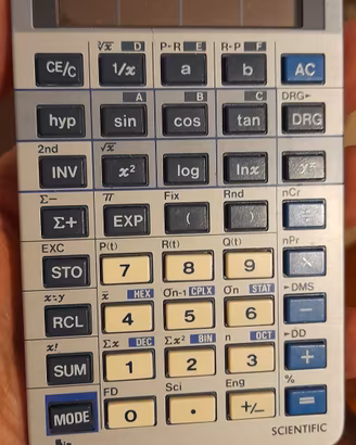 Calcolatrice vintage Texas TI - 36 SOLAR