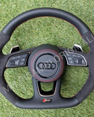 Volante Originale Audi Pelle Alcantara Completo RS