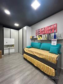 Camaretta completa con letto doppio
