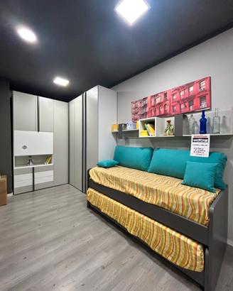 Camaretta completa con letto doppio
