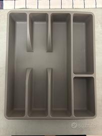 SMÄCKER Portaposate, antracite, 31x26 cm