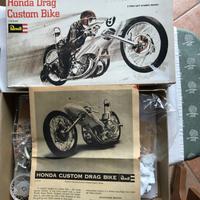 REVELL HONDA DRAG CUSTOM BIKE