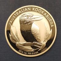 Australia -Kookaburra argento PROOF -anno 2012