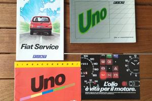 Manuale uso manutenzione Fiat UNO turbo 2 serie