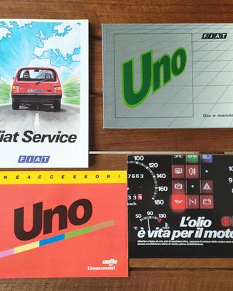Manuale uso manutenzione Fiat UNO turbo 2 serie