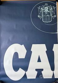 Poster vintage CAMAPRI BANNER BITTER CAMPARI BLU