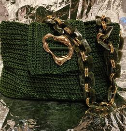 borsa Borsa fatta a uncinetto di cordino di cotone