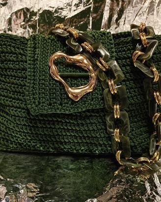 borsa Borsa fatta a uncinetto di cordino di cotone