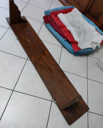 3  mensole  di legno   vintage 