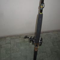 CANNA DA PESCA-TRAINO-ROOSTER-ROLLING-DELUX+MULIN