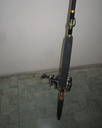 CANNA DA PESCA-TRAINO-ROOSTER-ROLLING-DELUX+MULIN