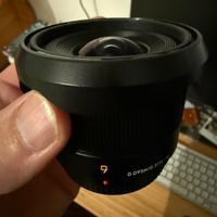 Panasonic lumix 9mm 1.7 garanzua