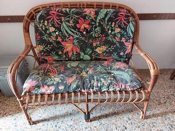 Divanetto posti in vimini Arredamento e Casalinghi In vendita