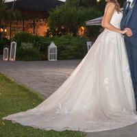 Abito da sposa champagne