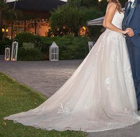 Abito da sposa champagne