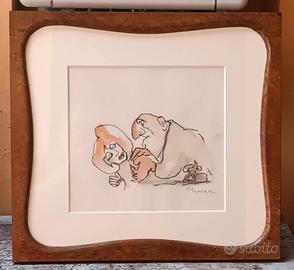 Mino maccari tecnica mista 26,5x28