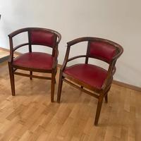 Poltroncine in pelle