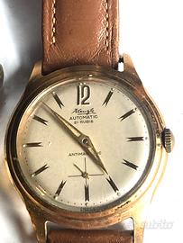 Orologio vintage anno 1950 automatico con Oro