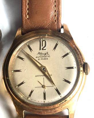 Orologio vintage anno 1950 automatico con Oro