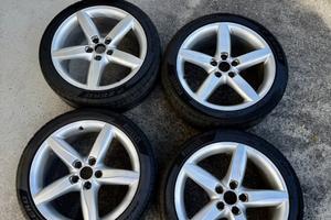 Cerchi originali Audi A4/S4 B8 18” + Pirelli PZ5