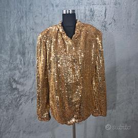 Giacca frac Emporio Armani oroMade in Italy TG 42