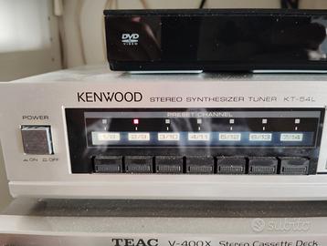 kenwood stereo synthesizer tuner kt 54l