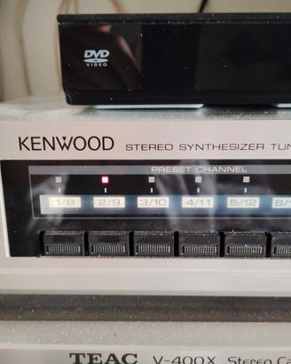 kenwood stereo synthesizer tuner kt 54l