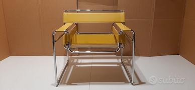 KNOLL Studio WASSILY B3 in cuoio giallo zafferano