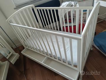 lettino PALI con cassettone e spondina 