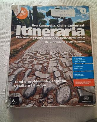 libro superiori storia e geografia ITINERARIA 1