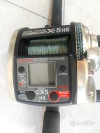 mulinello elettrico miya cx5 canna shimano beast 