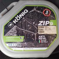 KÖNIG ZIP9 Catene da Neve Misura 090