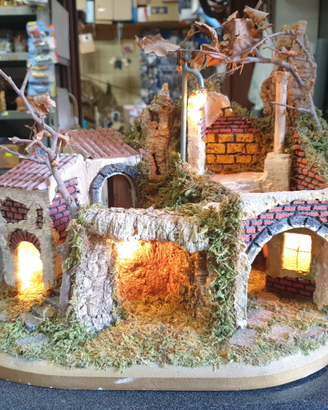 Presepe in sughero