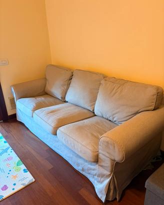 Divano IKEA EKTORP 3 posti grigio