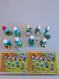 KINDER SORPRESA  PUFFI 2010  + 9  CARTINE 