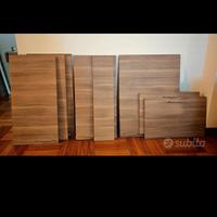 ante e rivestimento IKEA effetto noce grigio 