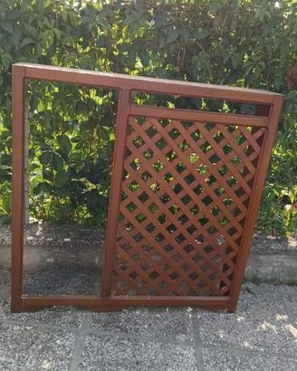 Copritermosifone in  legno 114 x 114 x 22 cm