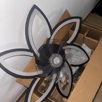 Luce soffitto a ventola con led